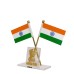 Voila India Rectangle Car Dashboard Flags